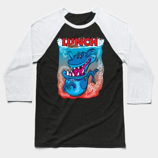 Shark Lunch Baseball T-Shirt